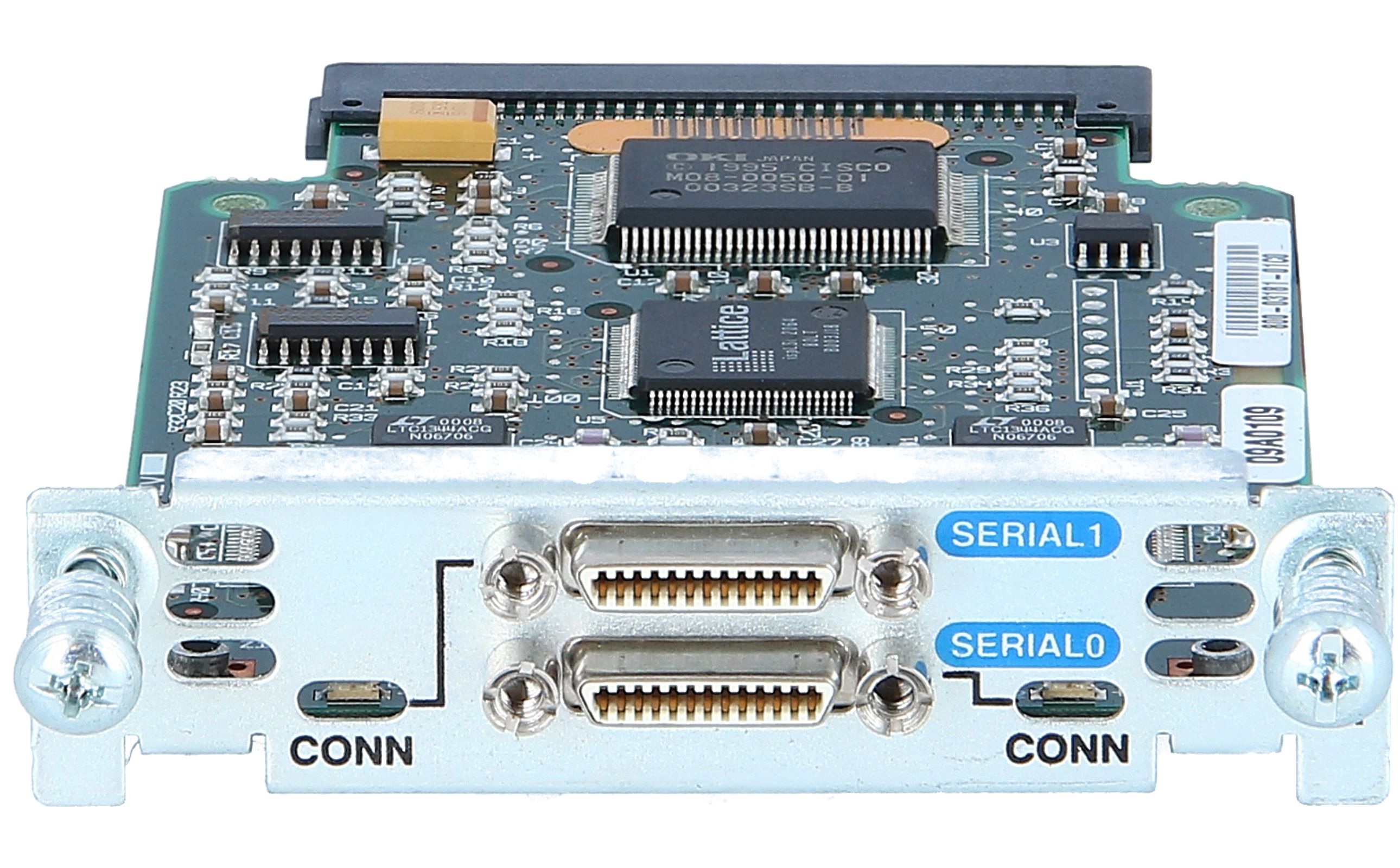 CISCO - WIC-2T - 2-Port Serial WAN Interface Card USED A
