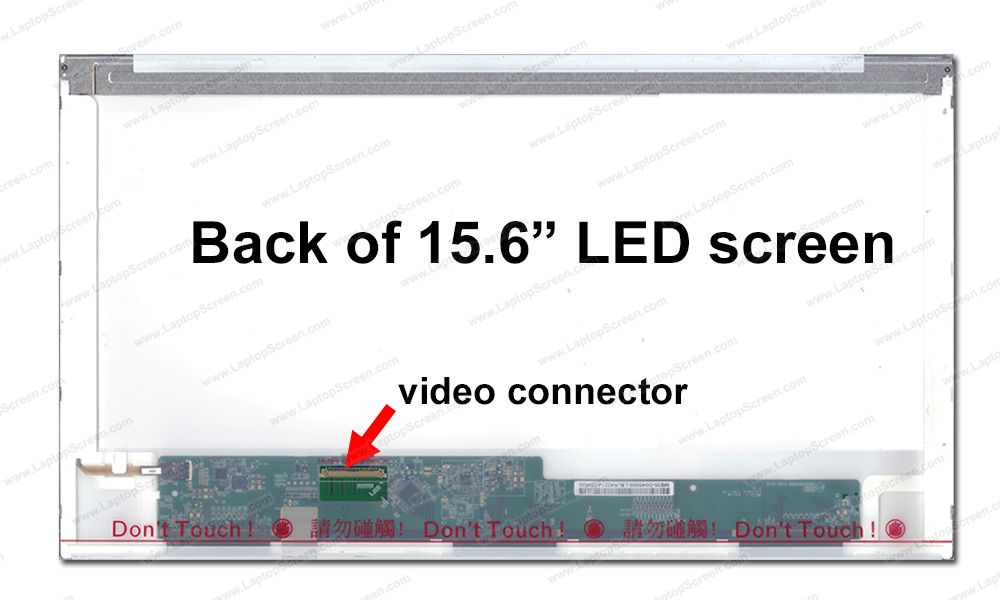 DELL LATITUDE E6520/E5520 LCD Screen Chimei N156BGE-L11 REV.C1 1366 x 768 LCD 15.6" HD MATTE P/n 05FNJX Used A