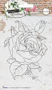 Romantic Botanic Clear Stamp A6 Stamprb223