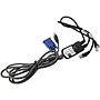 IBM 1.5m 39M2909 USB KVM Conversion Cable 39M2899 Extender Adapter  Used A
