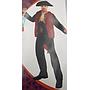 Carnival Costume VooDoo Men Hat Top ML
