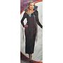 Carnival Costume Vampire Dress with Collar Medium