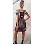 Carnival Costume Broken Doll Dress Mask Medium