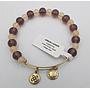 Urban Leaves Purple Pearls Bangle ULBD001VG Hand Bracelet Plastic Brass