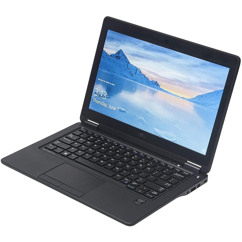 Dell E7250 Laptop Intel i75600U 2.6 Ghz 8GB Memory 256GB mSATA 12.5 inch Used A