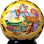 RAVENSBURGER 60 PIECE JIGSAW PUZZLE 3D PUZZLEBALL VICTORIAN CHURCH NUTCRACKER