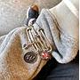 Urban Leaves LETTER M Bangle ULIN013VG Hand Bracelet Brass