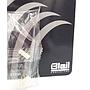 Bleil 10 x silicone clamps with screws and LED connector x 2