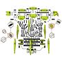 Scarab vex Robotics Kit Science Build Parts 250+ Pieces