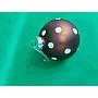6 Brown Christmas Tree Balls
